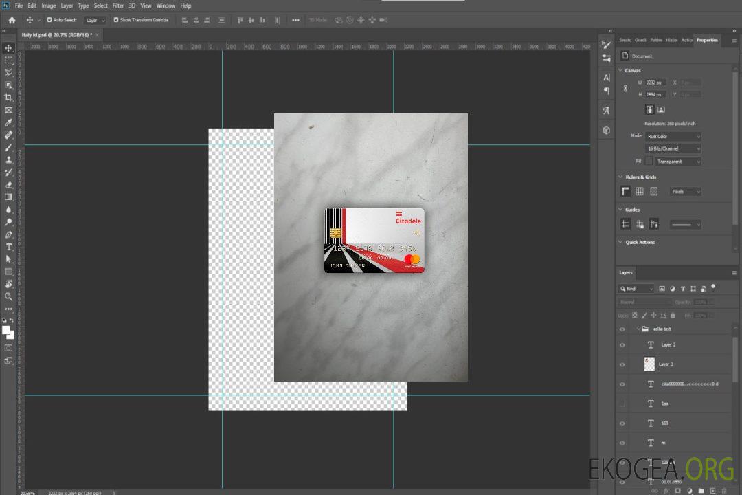 Lituanie (Litva) Citadele bank mastercard photolook recto template